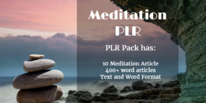 10 High-Quality Meditation Pre-Written Content With Private Label Rights