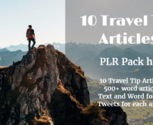High-Quality Travel Safety Tips Pre-Written Content With PLR Rights