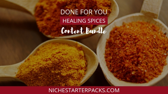 Healing Spices Content Bundle