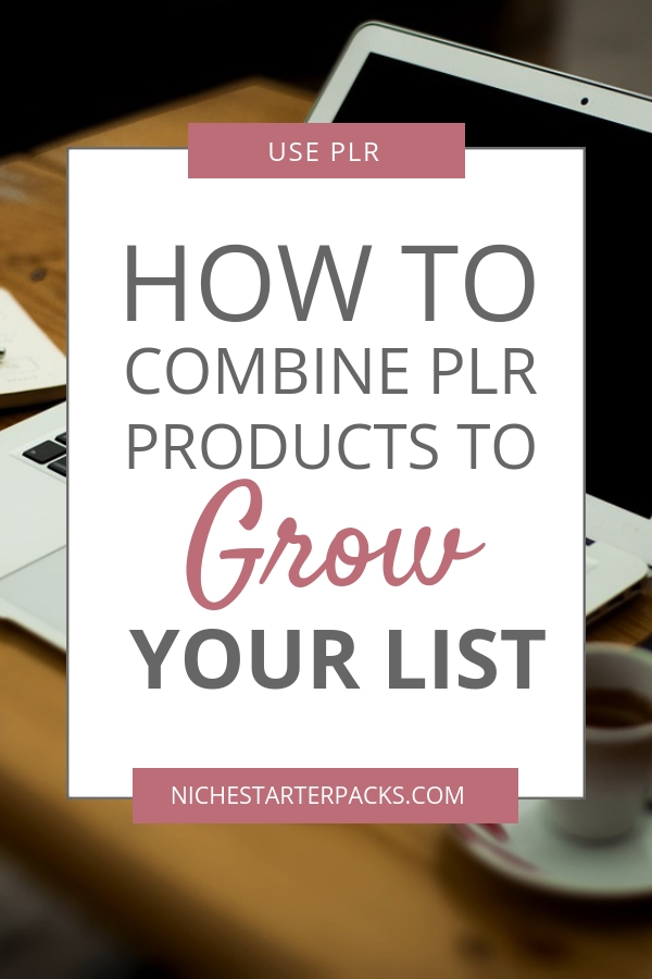 How to Combine PLR Products To Grow Your List a Pinable Imge