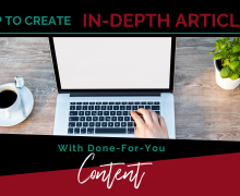 CreateIn-DepthArticlesWithDFY Content-BLOGPOST