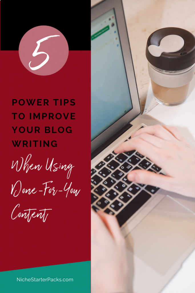 Power Tips to Improve Blog Post Writing