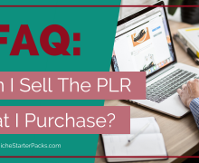 FAQ_Sell The PLR