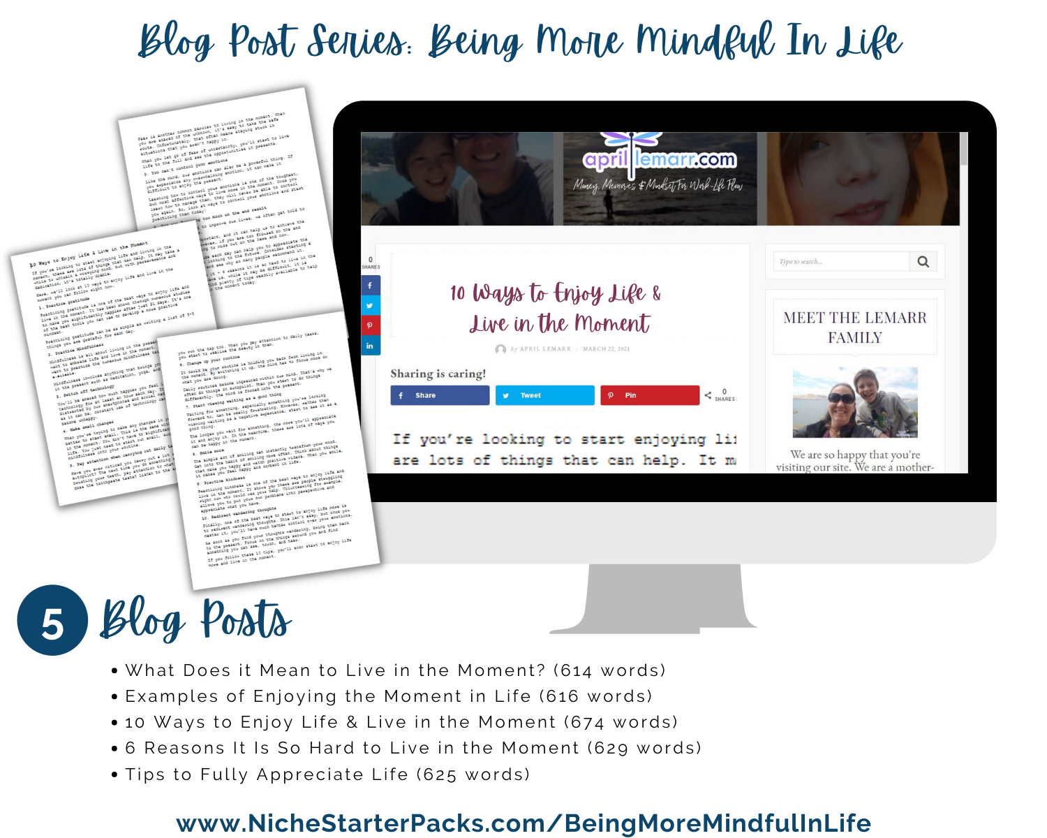 BeingMoreMindfulInLife-Blog Posts